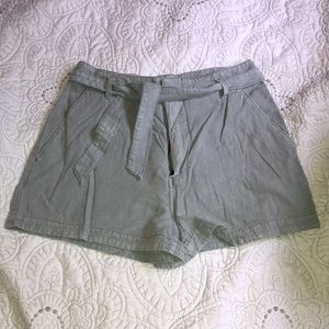Abercrombie & Fitch Belted Shorts